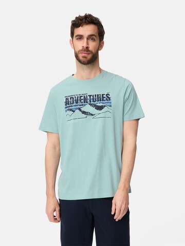 CAMEL ACTIVE Shirt in Blue: front
