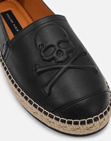 Philipp Plein Espadrilles 'Skull' in Zwart