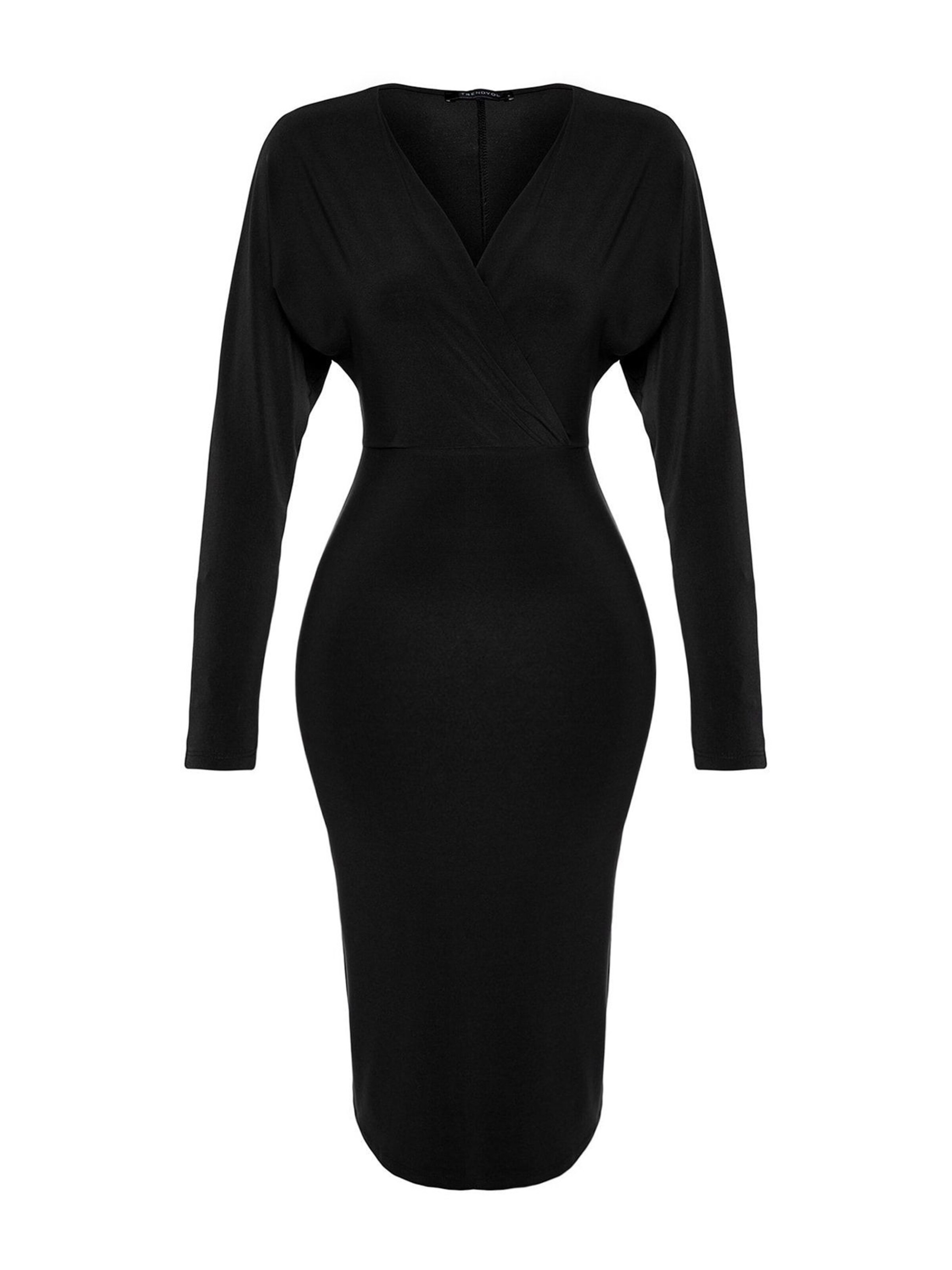Robe Trendyol en noir : devant