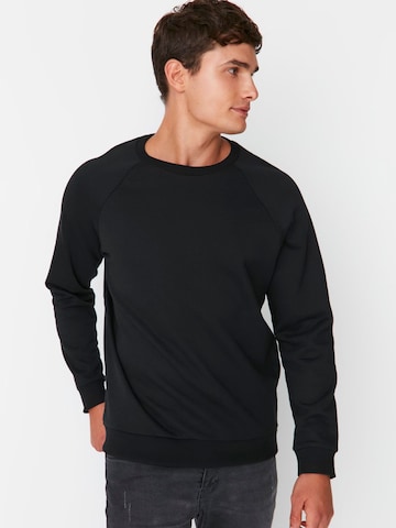 Sweat-shirt Trendyol en noir