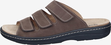 DR. BRINKMANN Pantolette 'Chelva' in Braun: Vorderseite