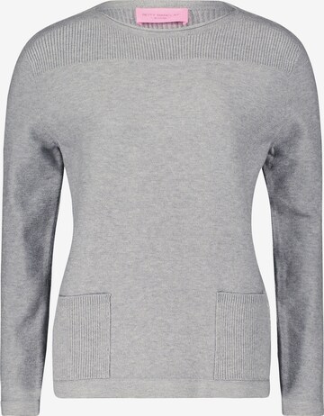 Pull-over Betty Barclay en gris : devant