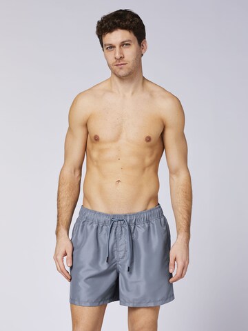 CHIEMSEE Board Shorts in Blue: front