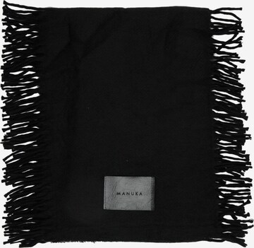 MANUKA Schal in Schwarz: Vorderseite