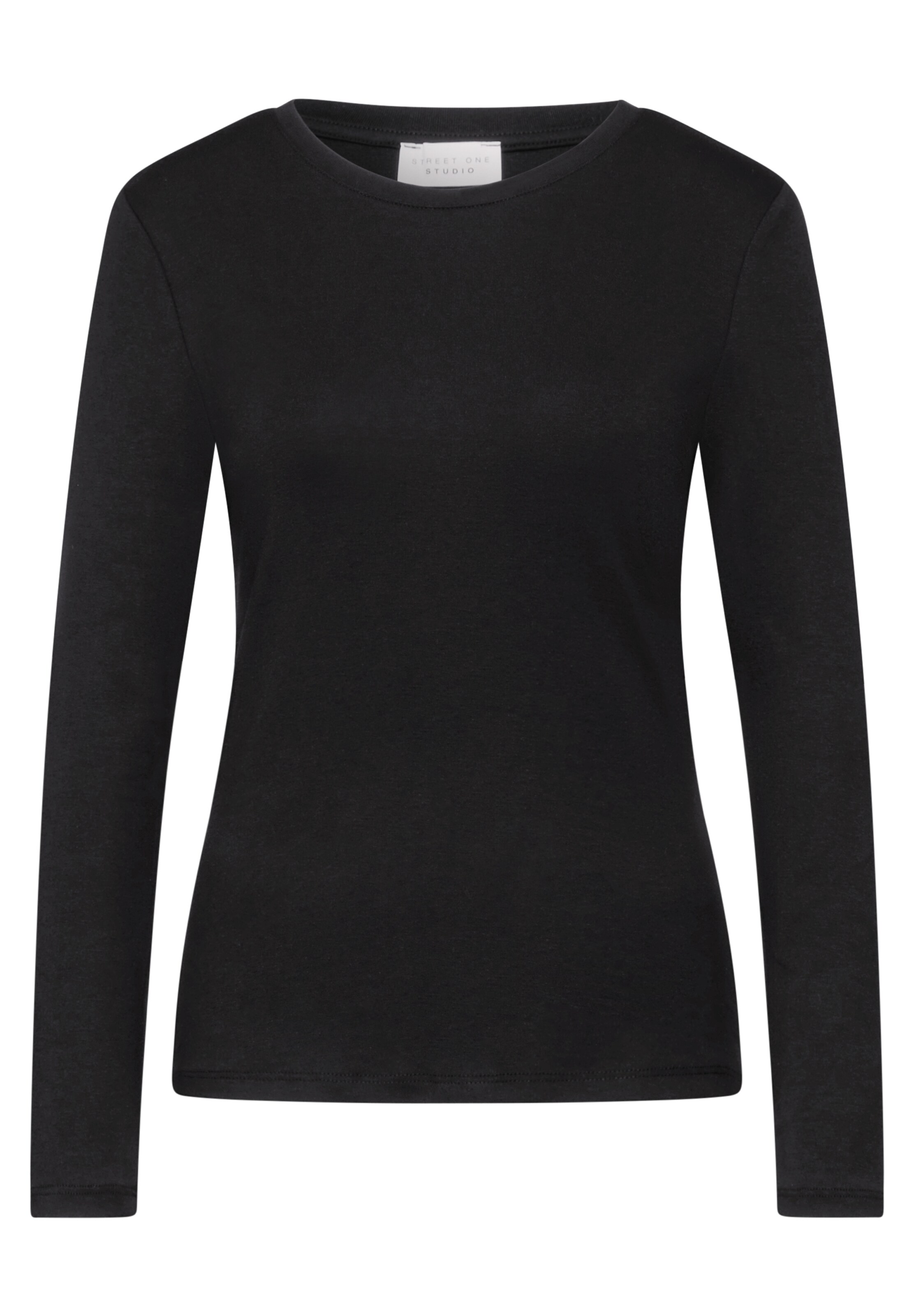 Street One Studio Shirt in Schwarz: Vorderseite