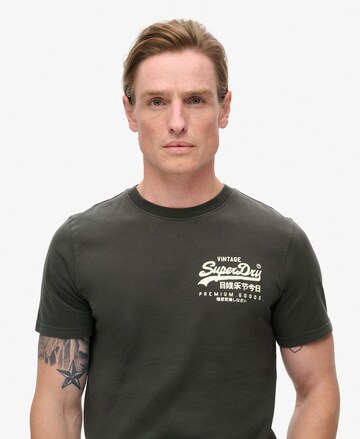 Superdry T-Shirt 'Tokyo' in Grau: Vorderseite