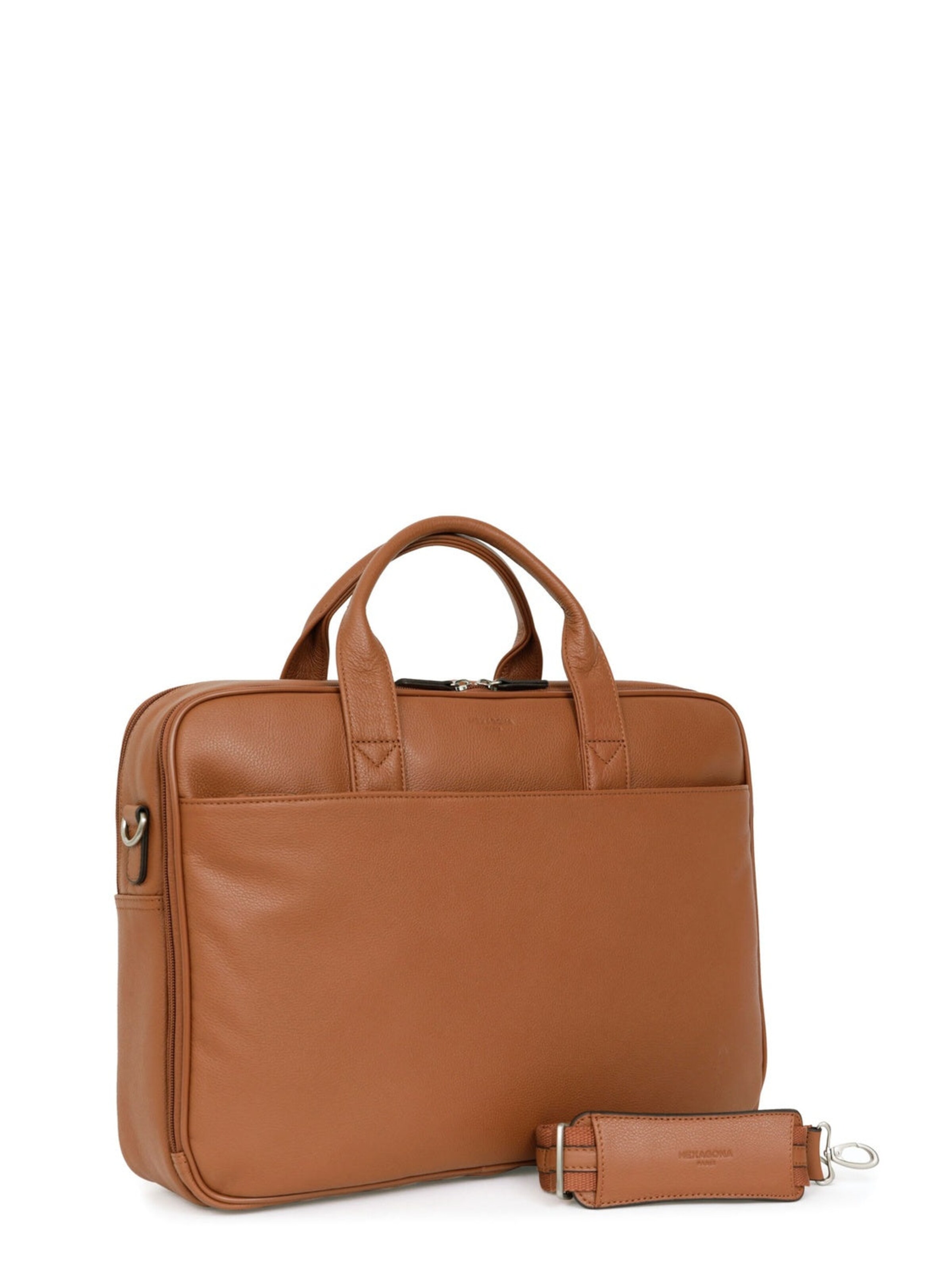 Borsa a mano 'Confort Business' di Hexagona in marrone