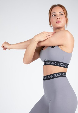 Gorilla Wear Bralette Sports bra 'Colby' in Grey