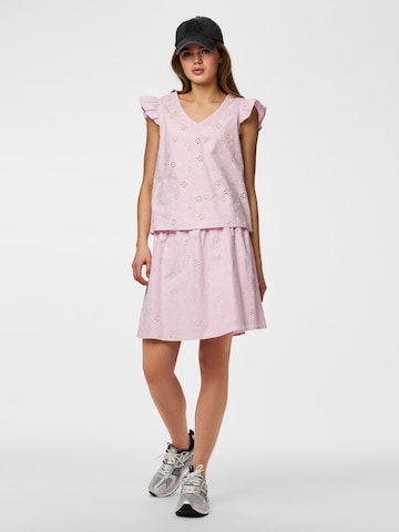 PIECES Bluse 'PCBanna' i pink