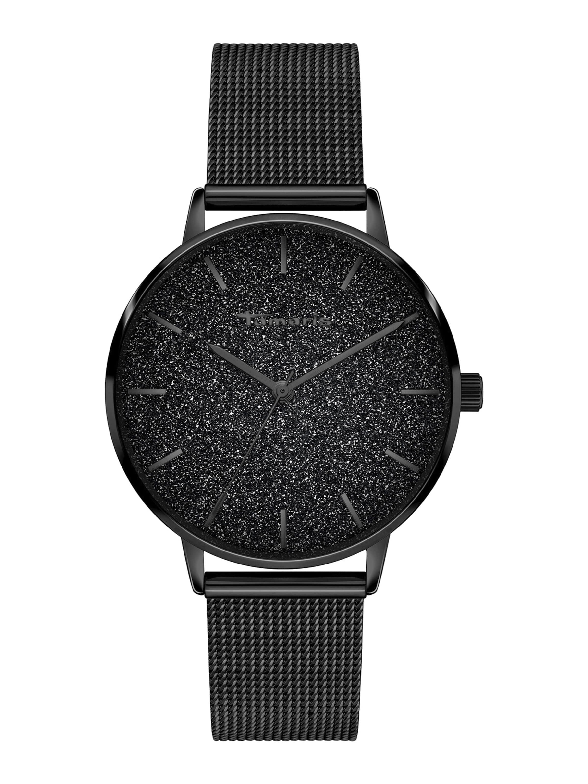 Montre à affichage analogique Tamaris en noir : devant