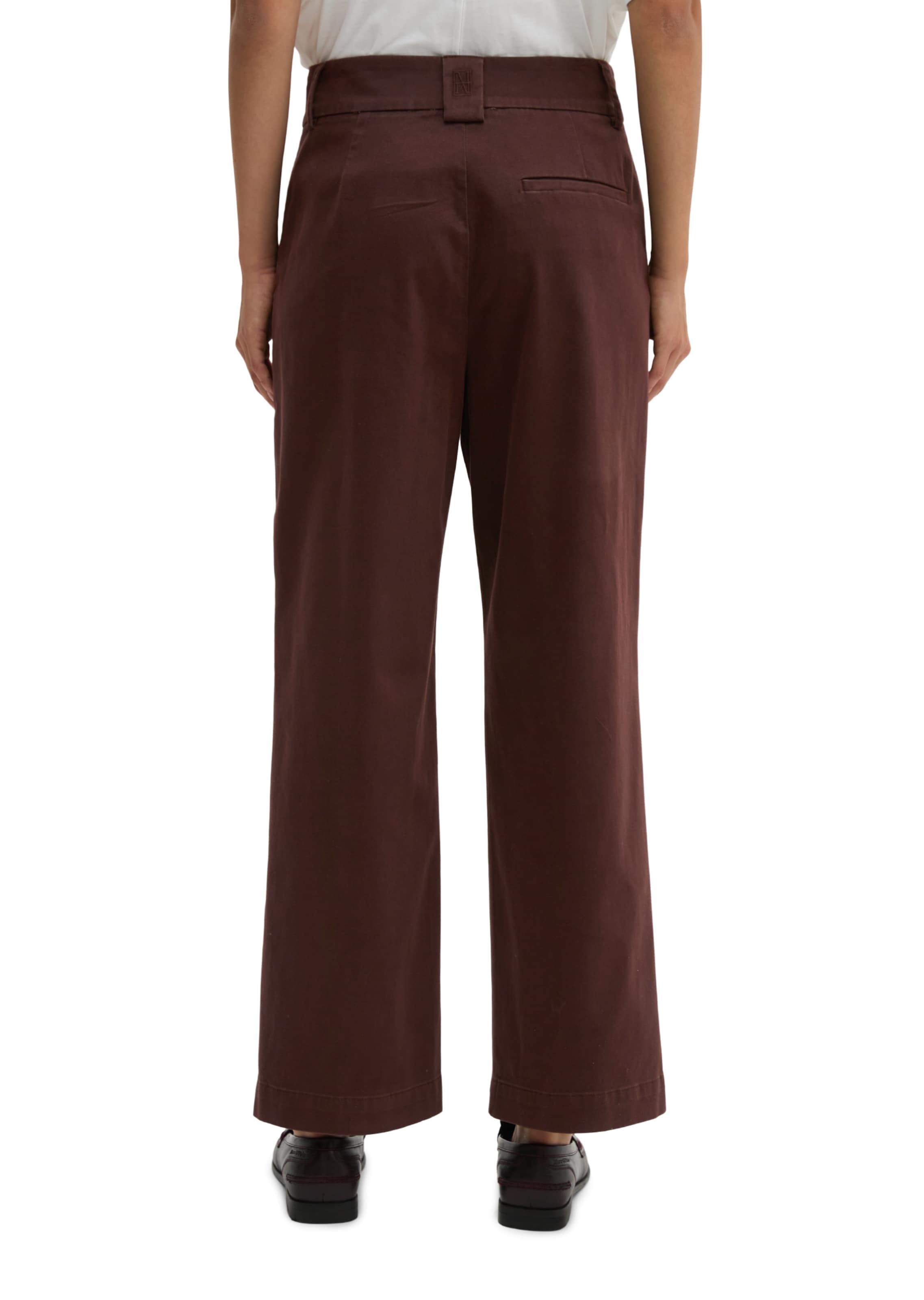 Marc O'Polo Regular Hose 'Mea' in Braun