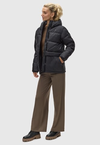 Veste d’hiver 'Wikesh' Ragwear en noir : devant