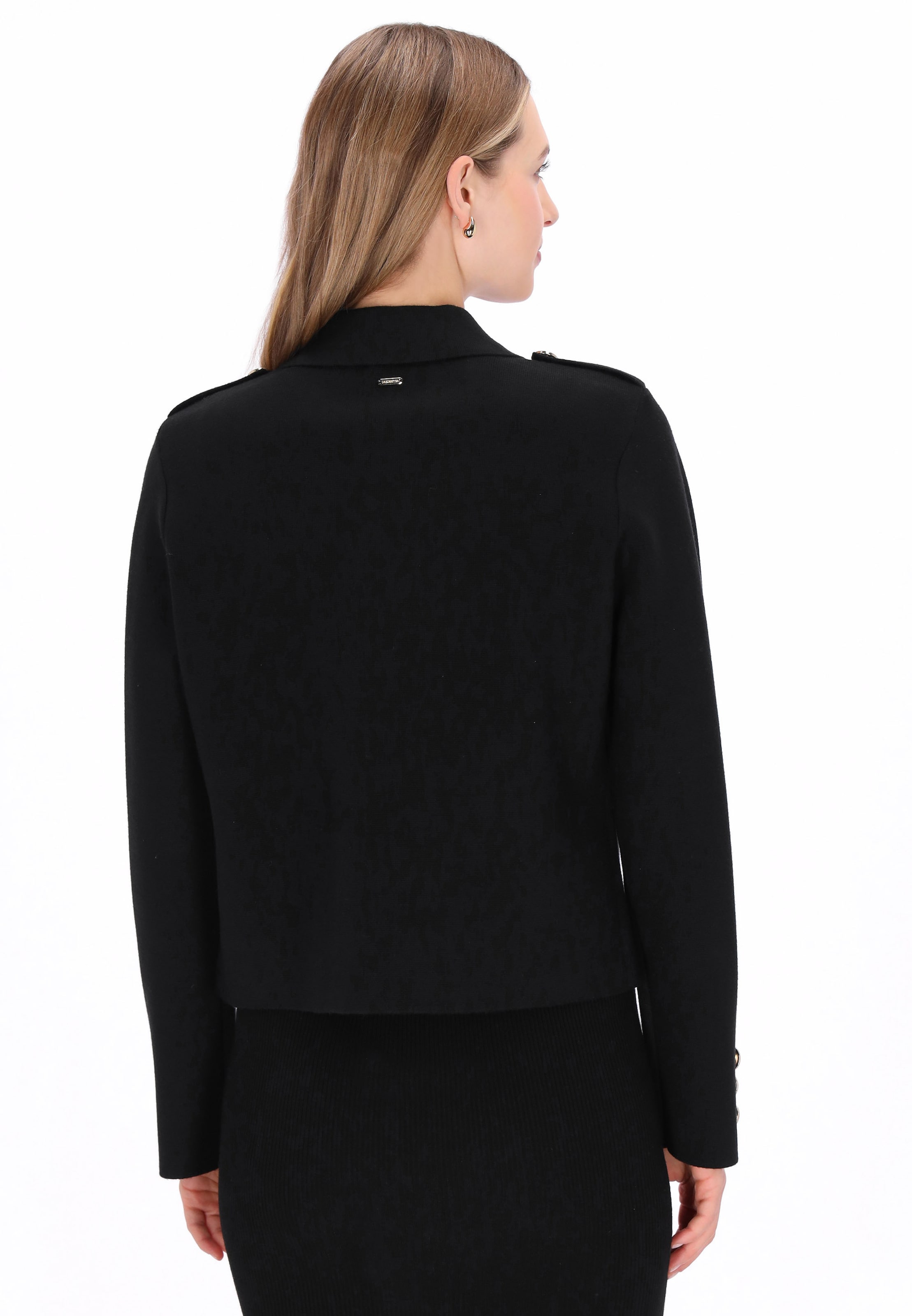 Cardigan 'Classic' DreiMaster Klassik en noir