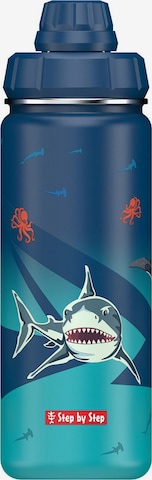 STEP BY STEP Drinking Bottle in Blue: front