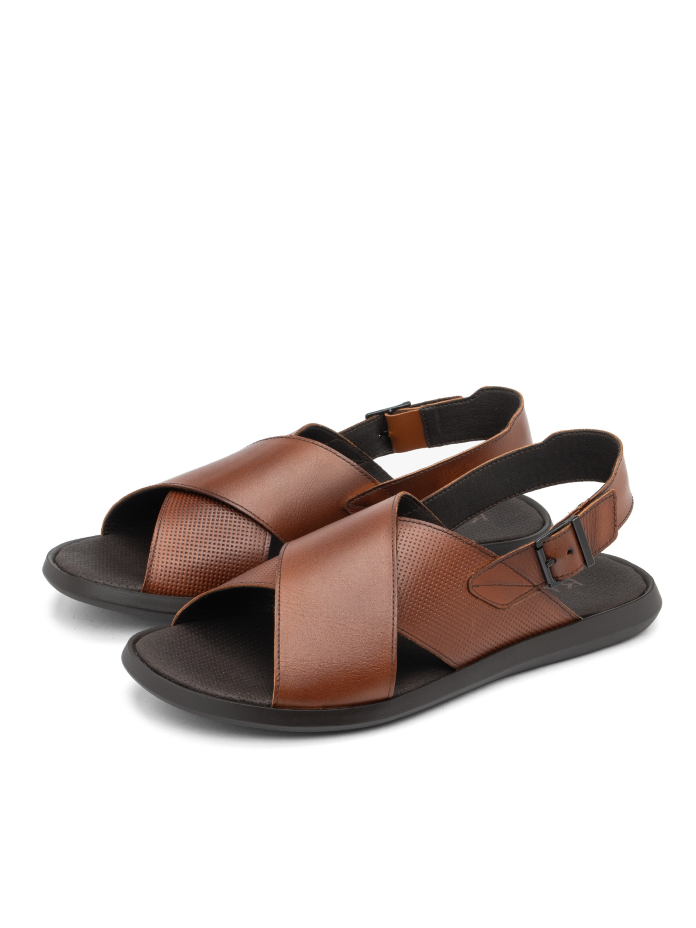 RYŁKO Sandalen in Bruin