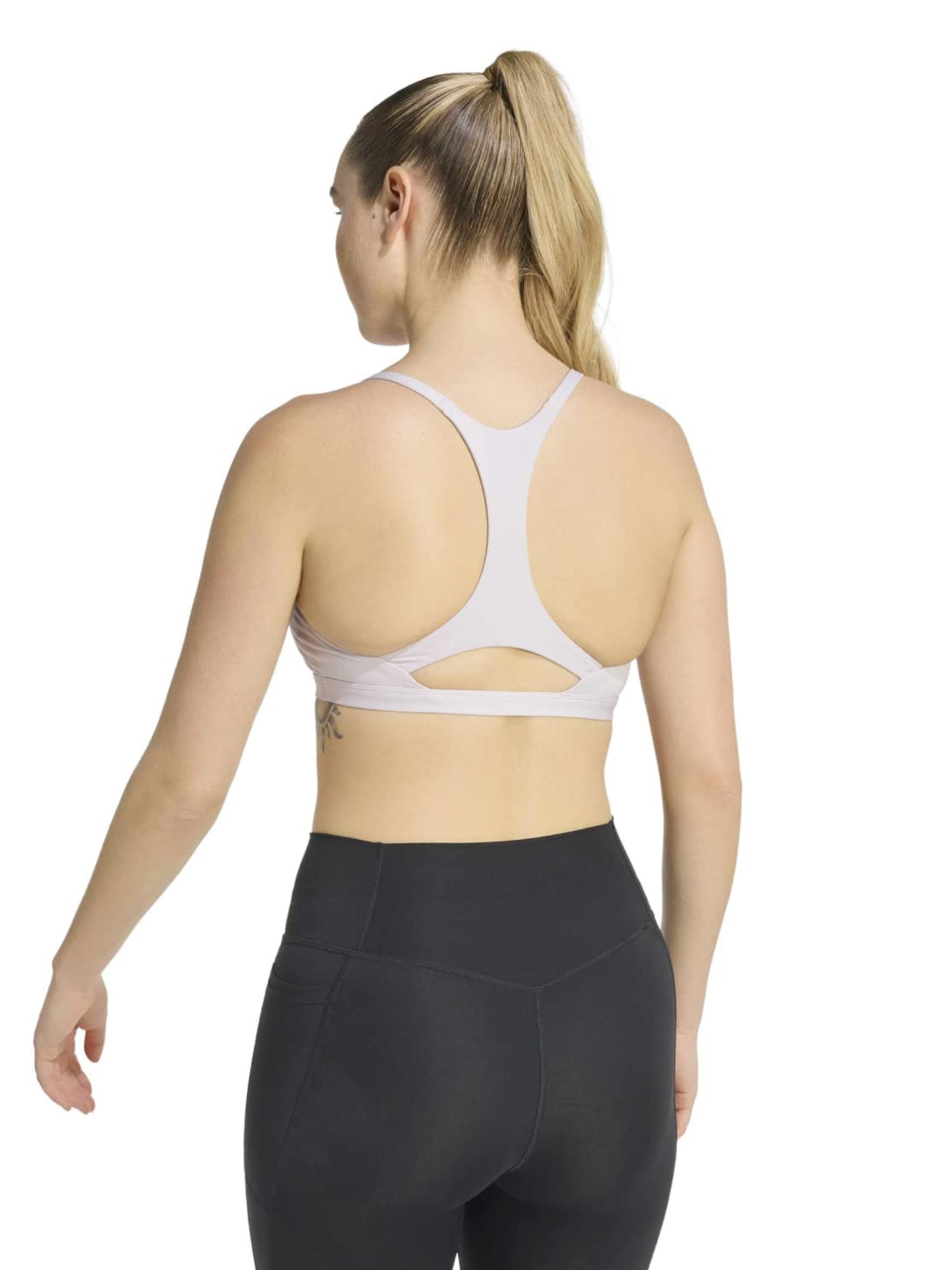 Bustieră Sutien sport 'OPT ESS' de la ADIDAS PERFORMANCE pe mov