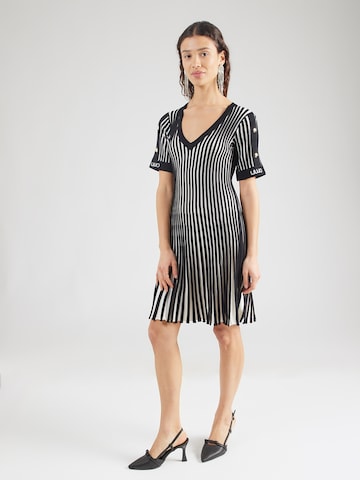 Liu Jo Kleid 'Maglia' in Schwarz: Vorderseite