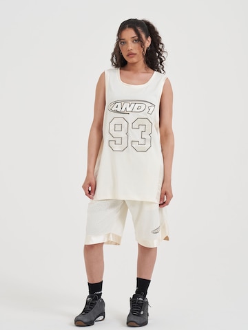 AND1 Μπλουζάκι '93 Airtex' σε μπεζ