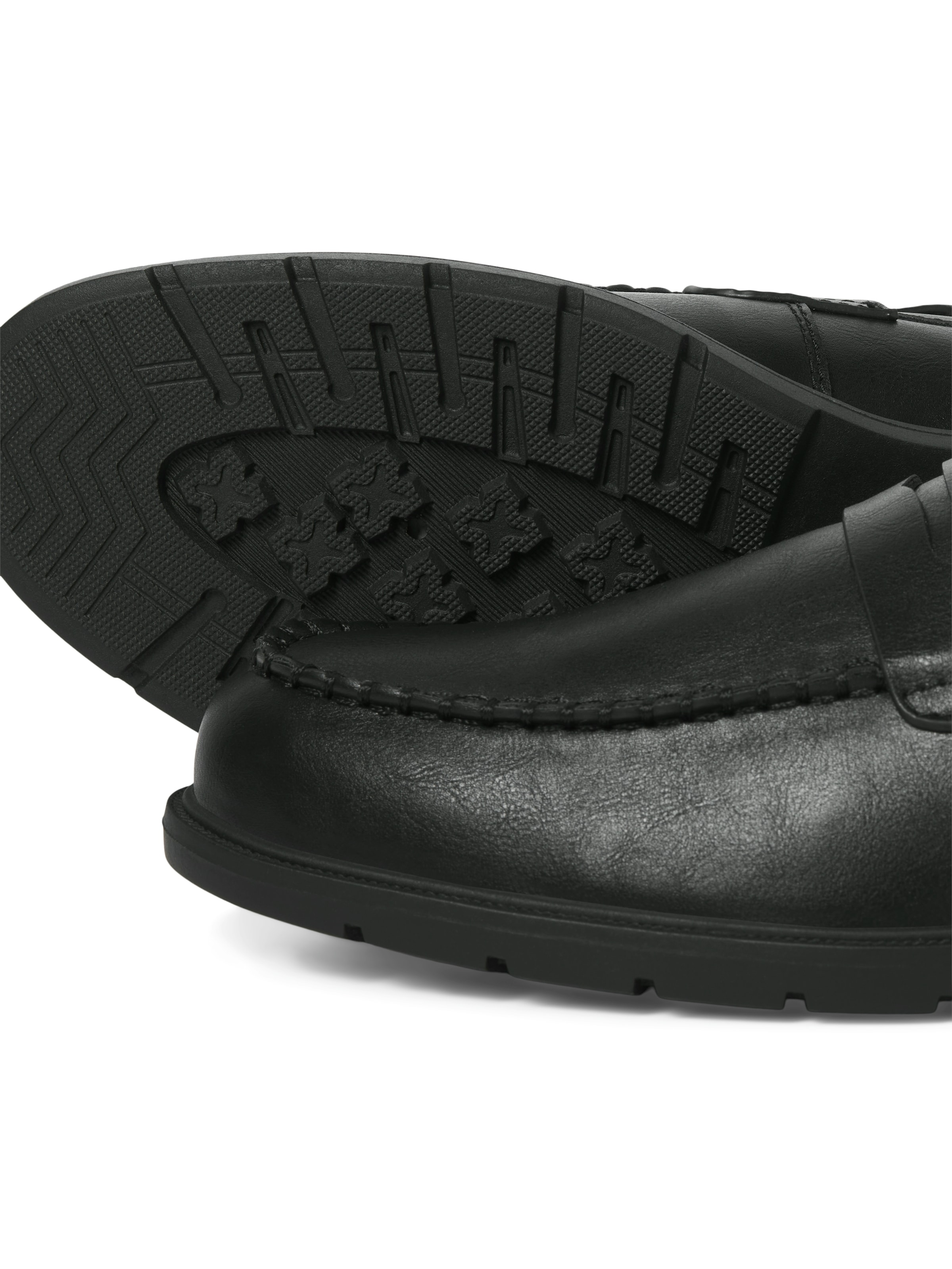 JACK & JONES Slipper 'JFWTEXAS' in Schwarz