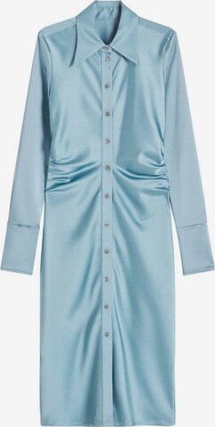 Robe-chemise 'yashima' MANGO en bleu : devant