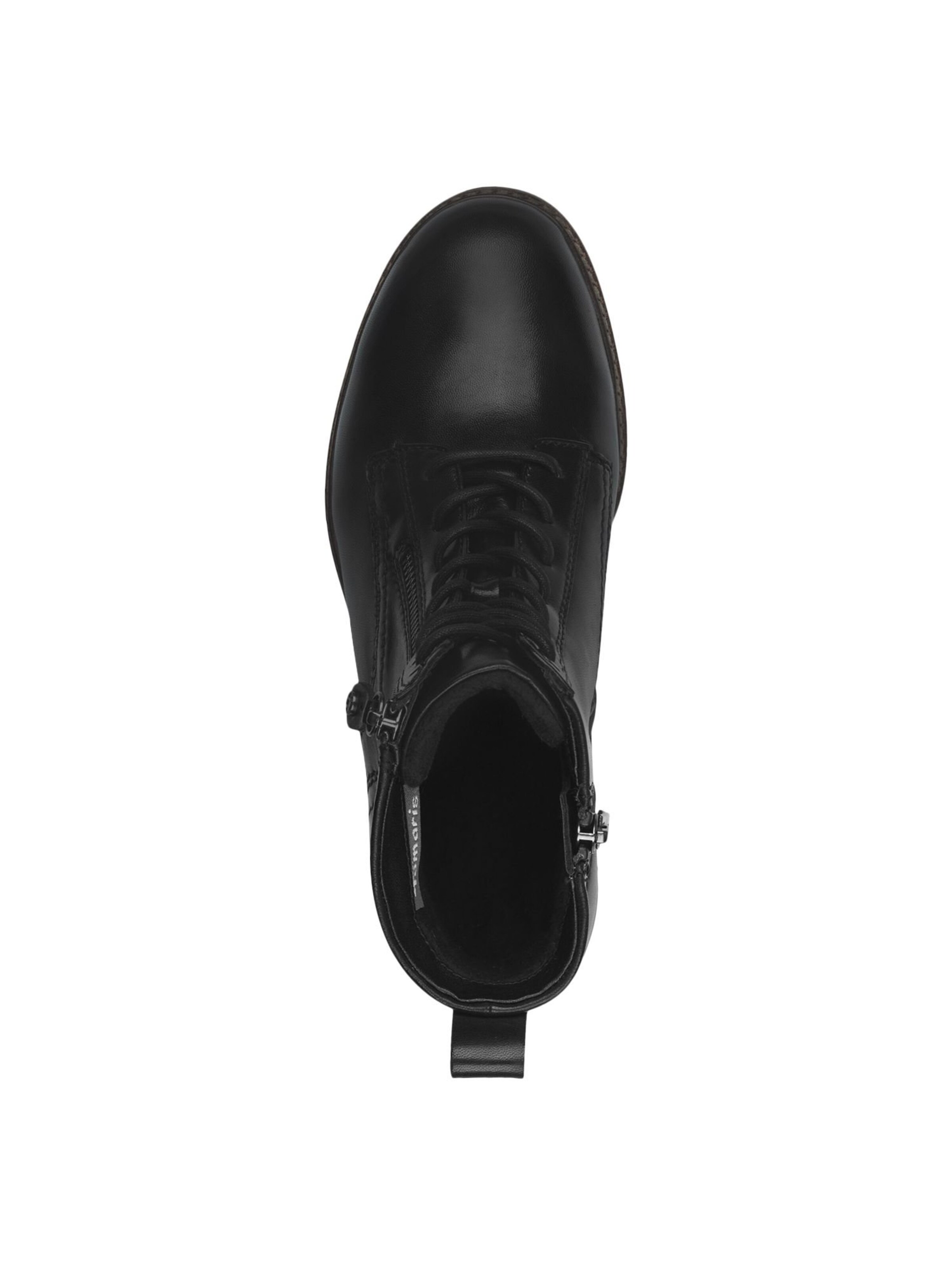 Tamaris Schnürstiefelette in Schwarz