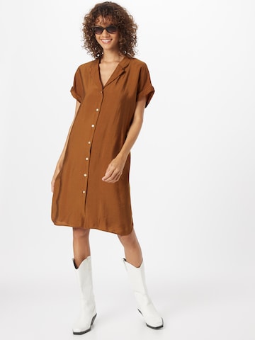 s.Oliver BLACK LABEL Shirt dress in Brown