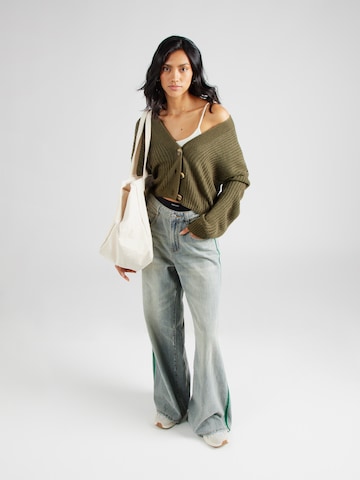ONLY Strickjacke 'ONLCarol' in Grün