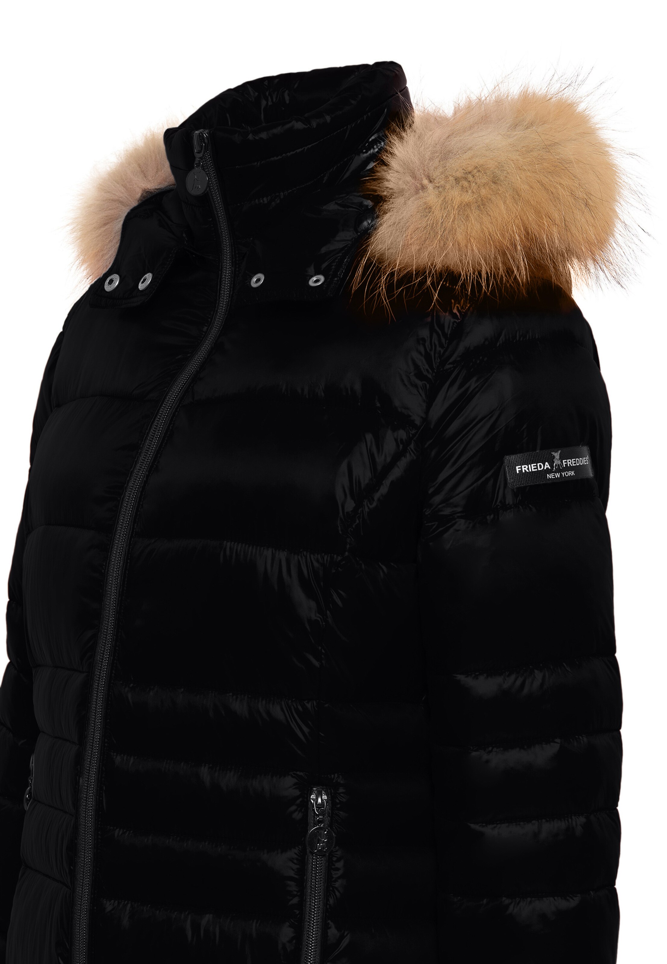 Frieda & Freddies NY Winter Coat 'Dalia 2' in Black