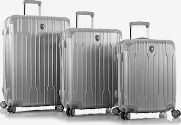 Heys Kofferset 'Xtrak' in Silber: Vorderseite