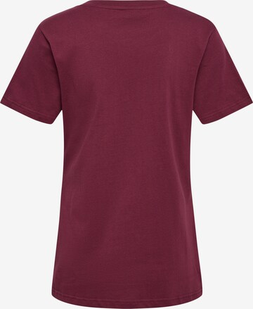 Hummel Functioneel shirt 'ACTIVE CHEVRONS' in Rood