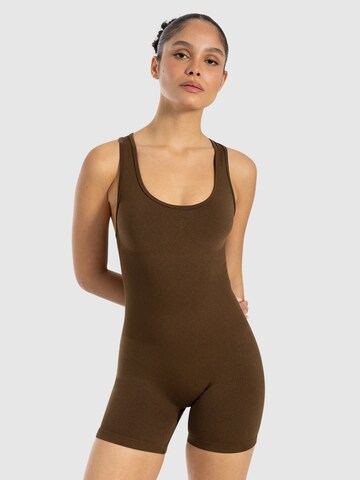 Survêtements 'Doralia' Smilodox en marron : devant