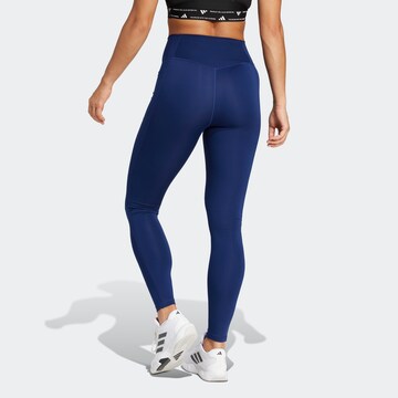 ADIDAS PERFORMANCE Skinny Spodnie sportowe 'Opt Ess' w kolorze niebieski