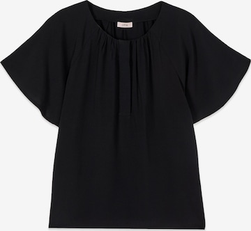 Camicia da donna di oltre in nero: frontale