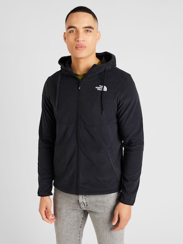 THE NORTH FACE Athletic Fleece Jacket 'HOMESAFE' in Black: front