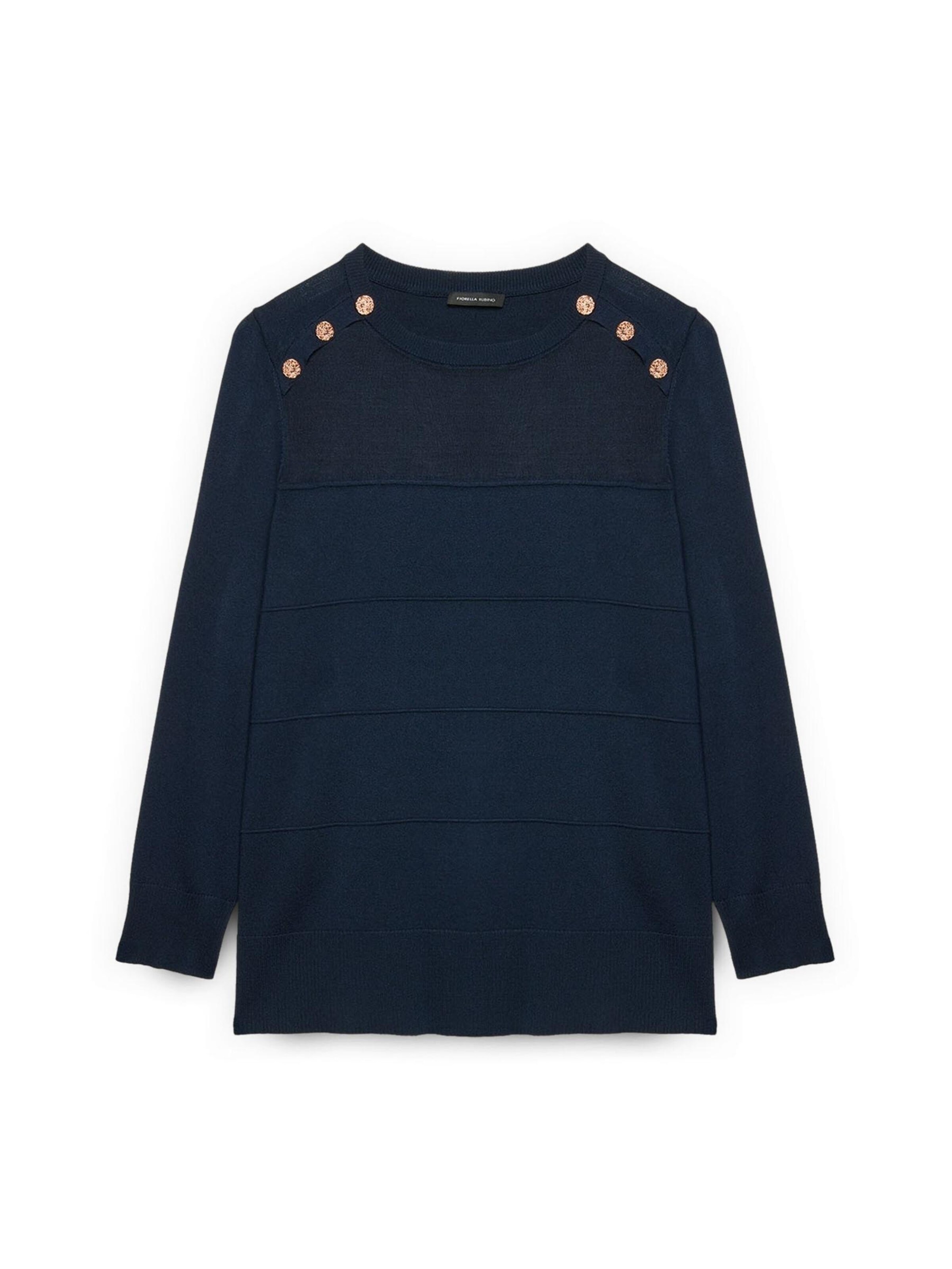 Fiorella Rubino Sweater in Blue: front