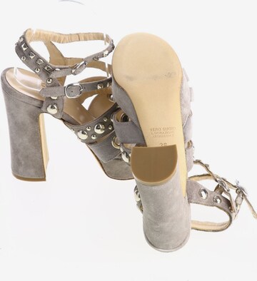 JFK Sandals & High-Heeled Sandals in 36 in Grey