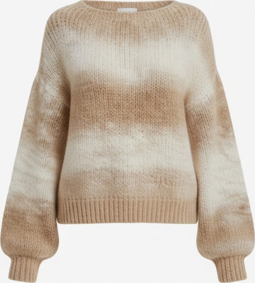 Cardigan 'Ine' WEARABLE STORIES en beige : devant