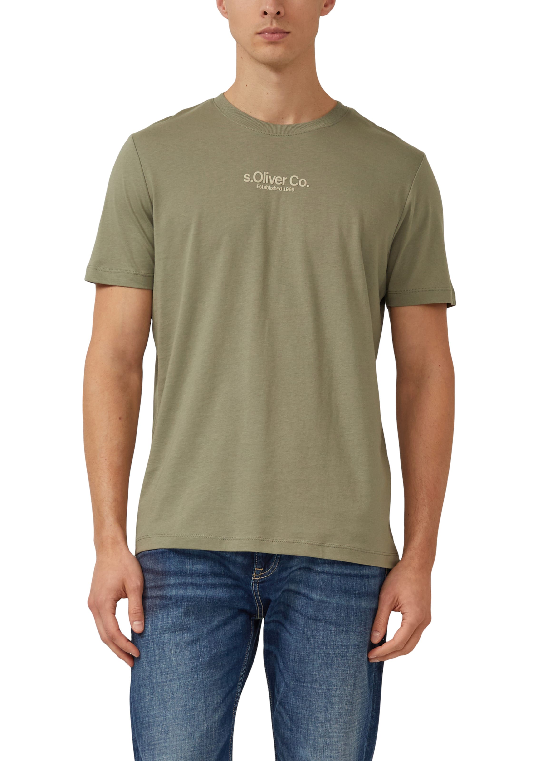 Tricou de la s.Oliver pe verde