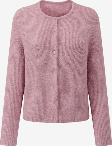 SASSYCLASSY Strickjacke in Pink: Vorderseite