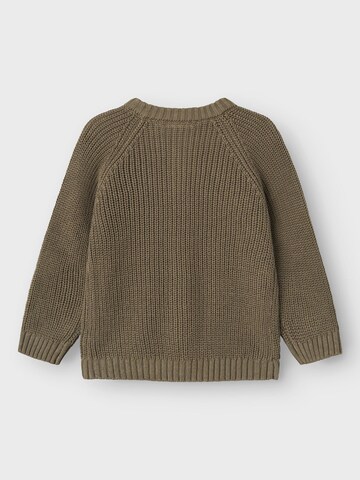 Lil'Atelier - Cárdigan 'NMNEMLEN' en verde