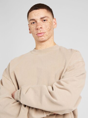 TOPMAN Sweatshirt i beige