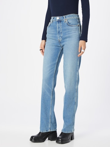 RE/DONE Loose fit Jeans in Blue: front