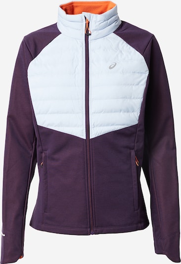ASICS Športna jakna | mornarska / svetlo modra / oranžna barva, Prikaz izdelka