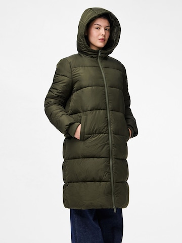 Manteau d’hiver 'PCBee' PIECES en vert