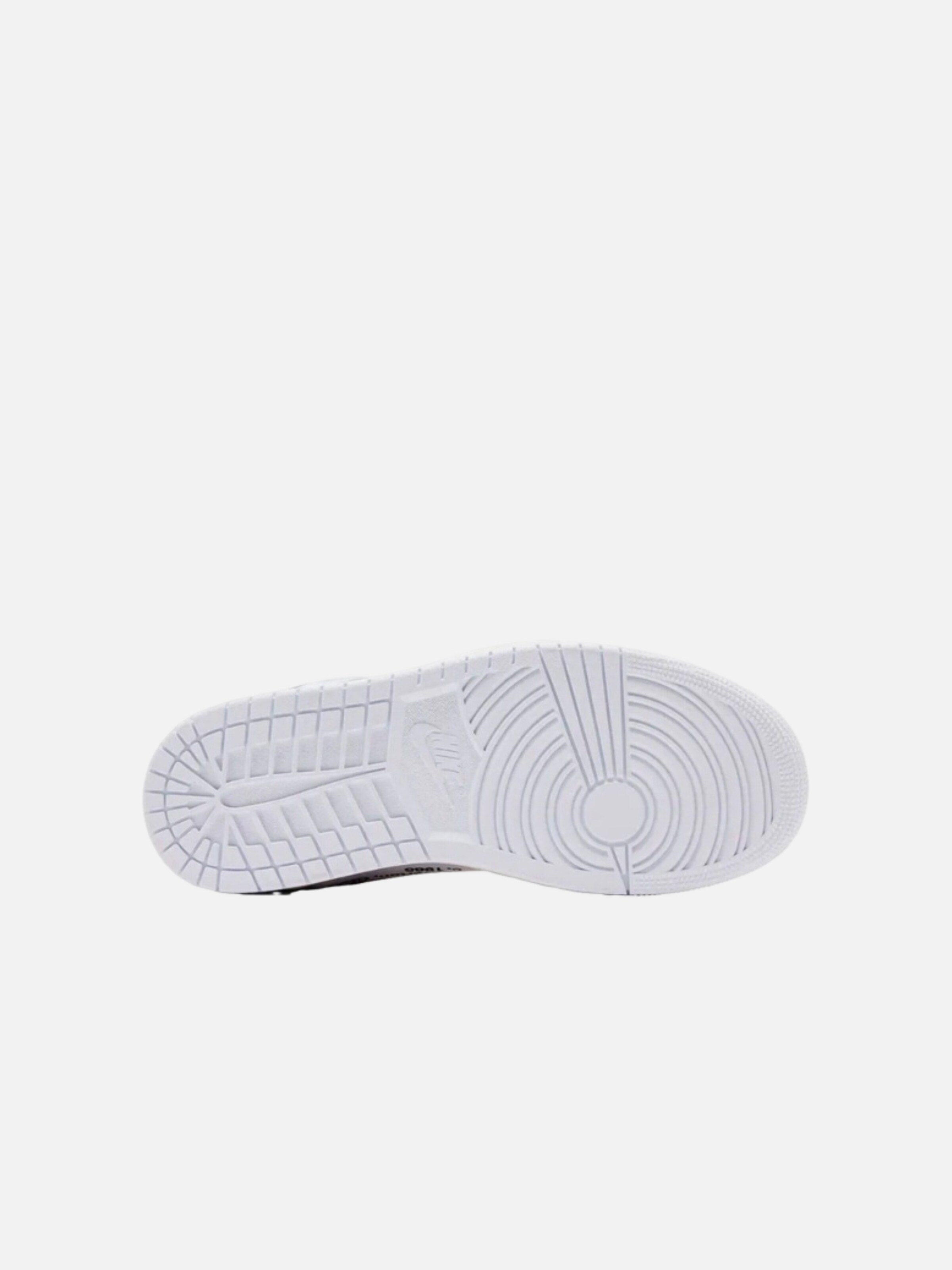 Sneaker alta 'Air Jordan 1 Retro  Virgil Abloh Archive Alaska' di Jordan in bianco