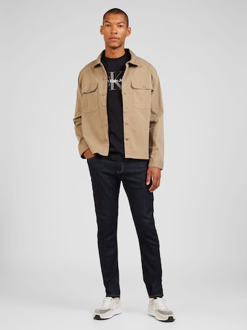 Calvin Klein Jeans Koszulka 'HERO' w kolorze czarny