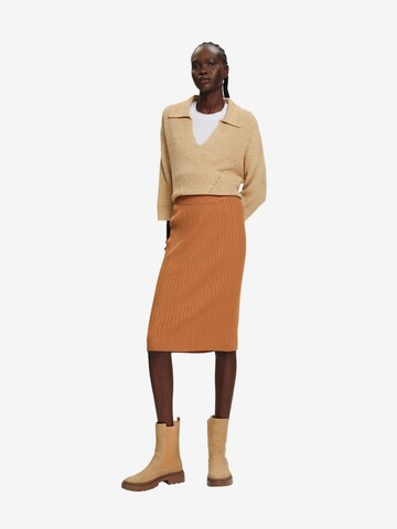 ESPRIT Skirt in Brown