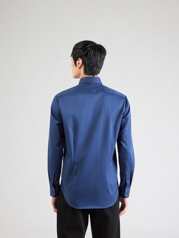 Michael Kors Slim fit Πουκάμισο σε μπλε: πίσω