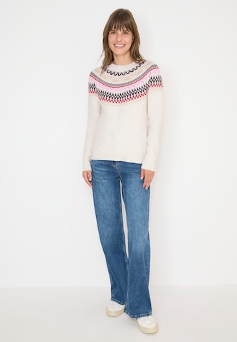 CECIL Pullover in Beige