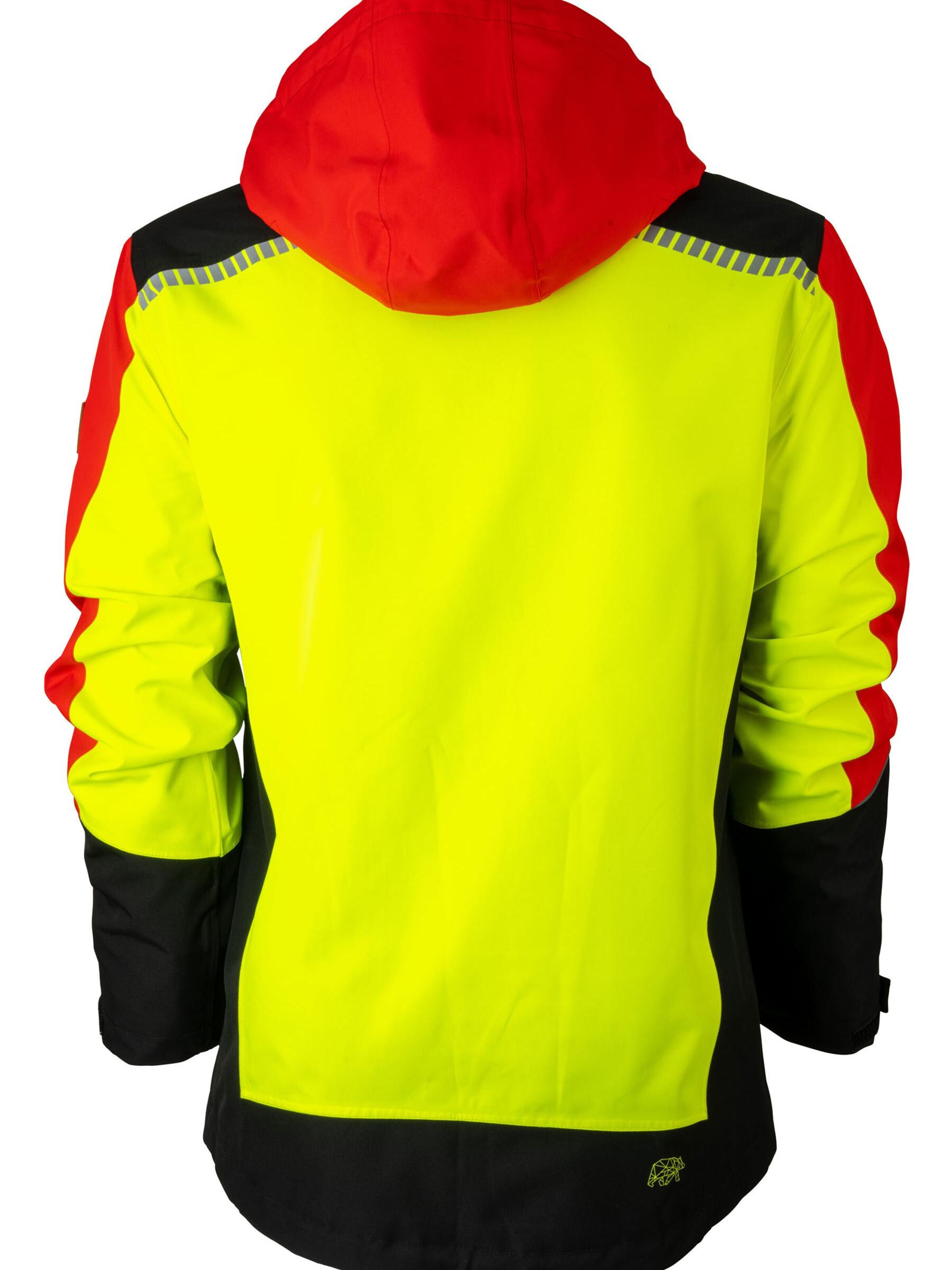 FORSBERG Outdoor jacket 'Warnschutzjacken' in Yellow